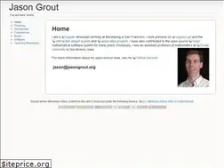 Sites similar to jasongrout.org