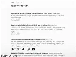 Sites similar to jasonrudolph.com