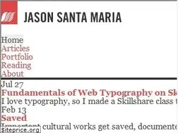 Sites similar to jasonsantamaria.com