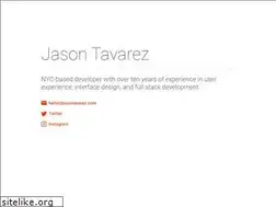 Sites similar to jasontavarez.com
