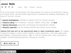 Sites similar to jasonwebb.io