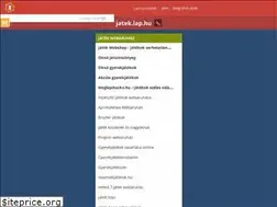 Sites similar to jatek.lap.hu