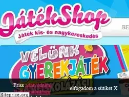 Sites similar to jatekshop.hu