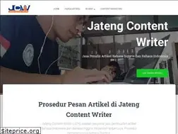 Sites similar to jatengcontentwriter.com