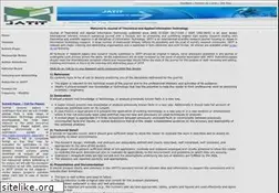 Sites similar to jatit.org