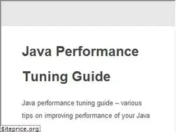 Sites similar to java-performance.info