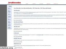 Sites similar to javabarcodes.com