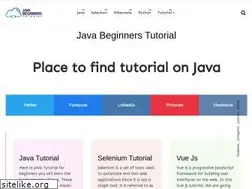 Sites similar to javabeginnerstutorial.com
