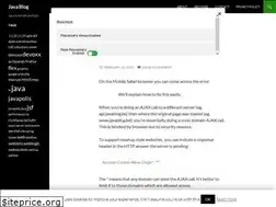 Sites similar to javablog.be
