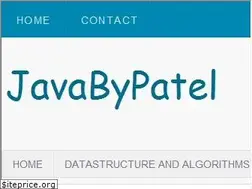 Sites similar to javabypatel.blogspot.com
