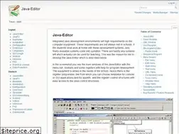 Sites similar to javaeditor.org
