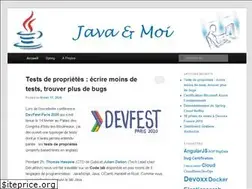 Sites similar to javaetmoi.com