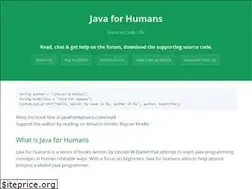Sites similar to javaforhumans.com
