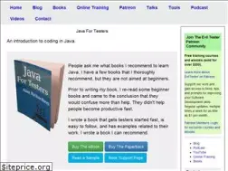 Sites similar to javafortesters.com