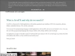 Sites similar to javafx.dev