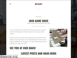 Sites similar to javagamehauscafe.com