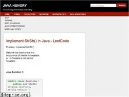 Sites similar to javahungry.blogspot.com