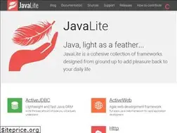 Sites similar to javalite.io