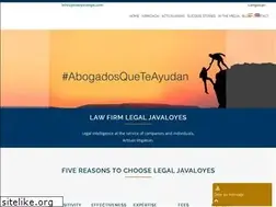 Sites similar to javaloyeslegal.com