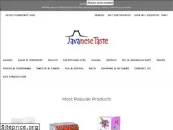 Sites similar to javanesetaste.com