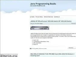 Sites similar to javaprogrammingbooks.biz
