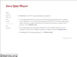Sites similar to javaquizplayer.com