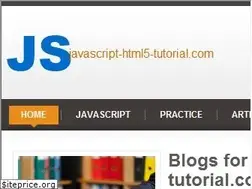 Sites similar to javascript-html5-tutorial.com
