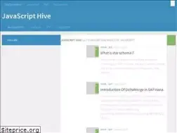 Sites similar to javascripthive.info