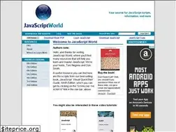 Sites similar to javascriptworld.com