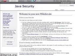 Sites similar to javasecurity.wikidot.com