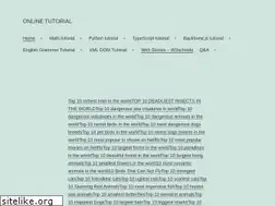 Sites similar to javatpointtutorial.com