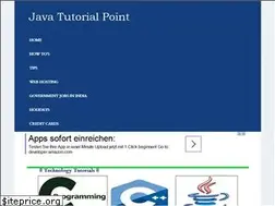 Sites similar to javatutorialpoint.com