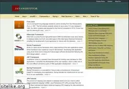 Sites similar to javawebtutor.com