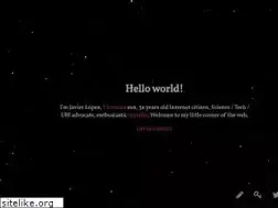 Sites similar to javier.io