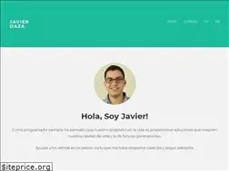 Sites similar to javierdaza.co