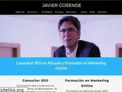 Sites similar to javiergosende.com
