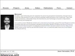Sites similar to javierhr.com