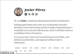 Sites similar to javierperez.com