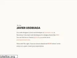 Sites similar to javierusobiaga.com