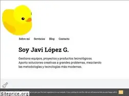 Sites similar to javilopezg.com
