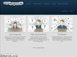 Sites similar to javnarasprava.ba