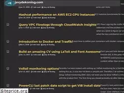 Sites similar to javydekoning.com