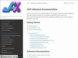 Sites similar to jax.readthedocs.io