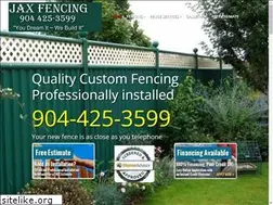 Sites similar to jaxfencing.com