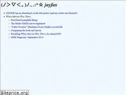 Sites similar to jayfax.neocities.org