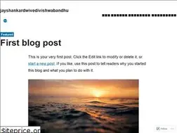 Sites similar to jayshankardwivedivishwabandhu.wordpress.com