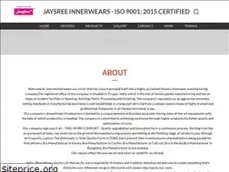 Sites similar to jaysreeinnerwears.in