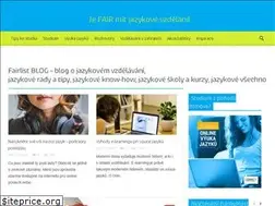 Sites similar to jazykove.fairlist.cz