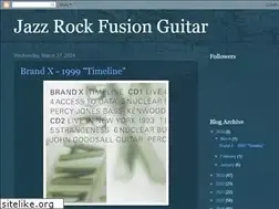 Sites similar to jazz-rock-fusion-guitar.blogspot.com