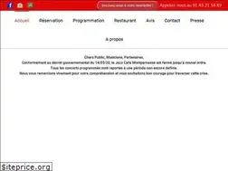 Sites similar to jazzcafe-montparnasse.com